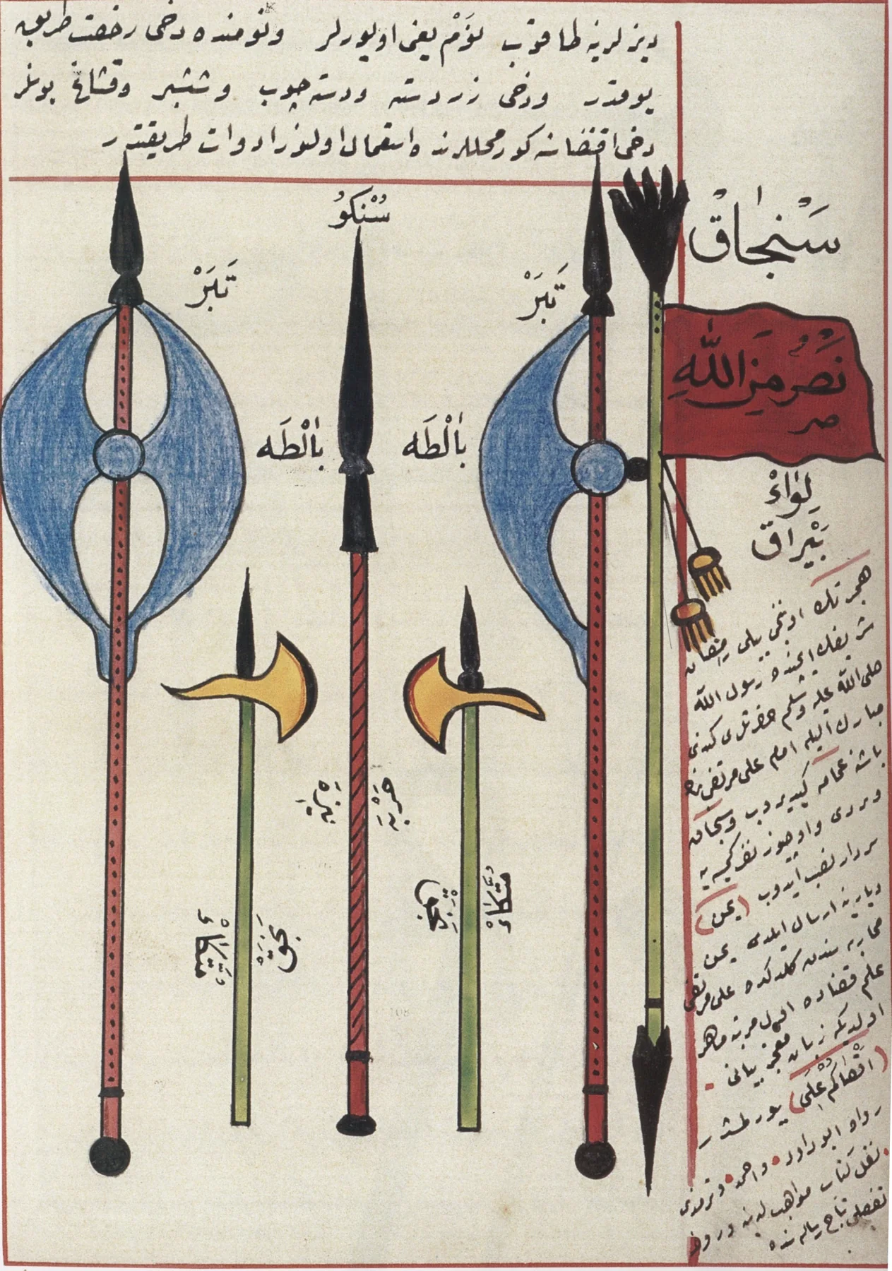 Teber biçimleri çizelgesi